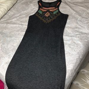 Dress. With sequin at the top.